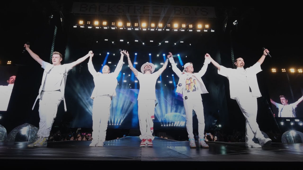Backstreet Boys on stage